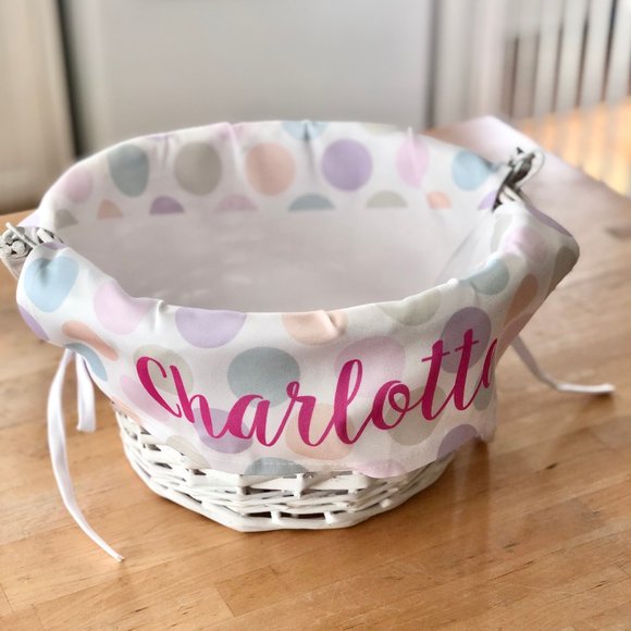 Easter Basket with Removable Liner - Picture 2 of 3